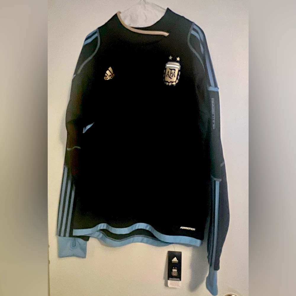 Adidas Argentina Men’s Training Dark Blue Jersey
